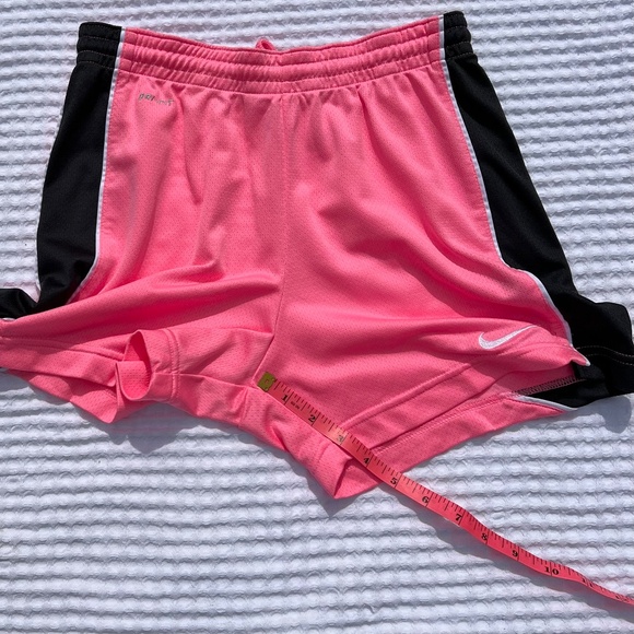 Nike Womens' Pink Shorts with Black Sides - Picture 11 of 15